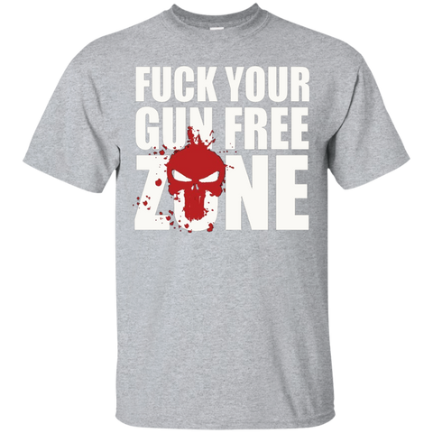 Discover Cool CSYBING Men's Fuck Your Gun Free Zone T-Shirt
