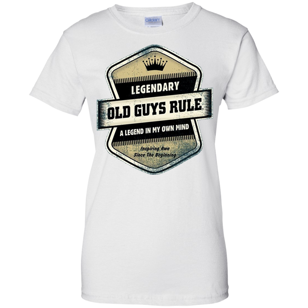 Guys Rule Men's Legendary Badge T-Shirt