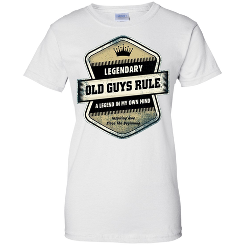 Guys Rule Men's Legendary Badge T-Shirt