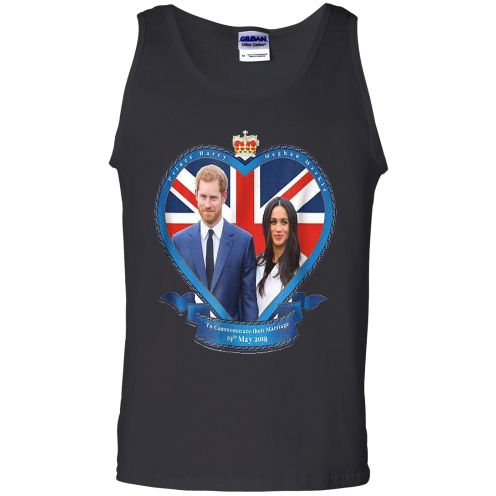 Harry Meghan Royal Wedding 2018 Tank Top