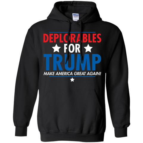 Deplorables ForTrump Make America Great Again Pullover Hoodie