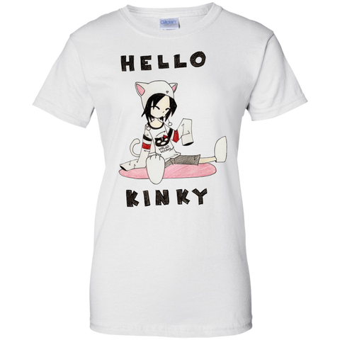 Helllo Kinky Art funny T-Shirt