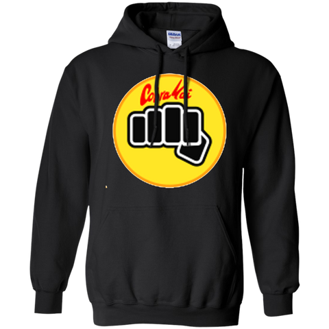 Cobra Kai Strike First Strike Hard No Mercy Hand Pullover Hoodie