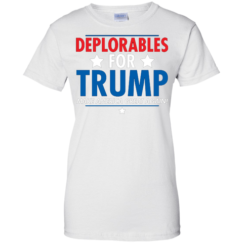 Deplorables ForTrump Make America Great Again T-Shirt
