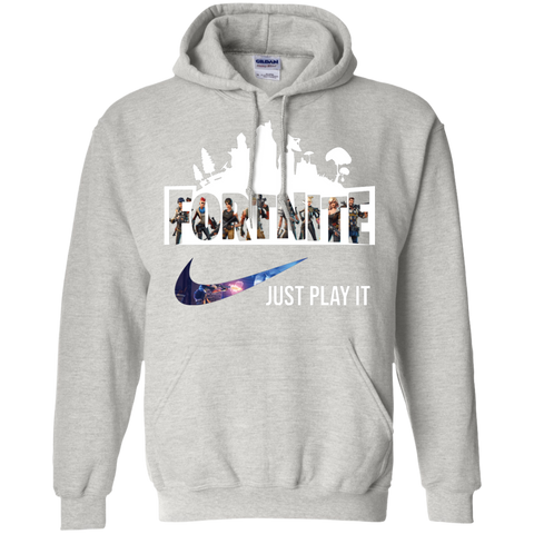 Fortnite just play it funny Pullover Hoodie