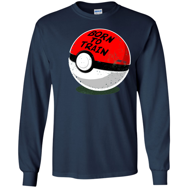 Born to kill Born toTrain Pokemon Pikachu Long T-Shirt