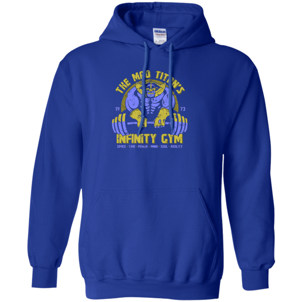 The Mad Titan's Infinitty Gym Space Time Power Mind Soul Reality Pullover Hoodie
