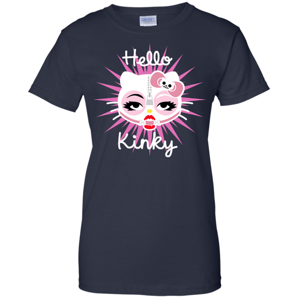 Hello Kinky Pink Funny T-Shirt