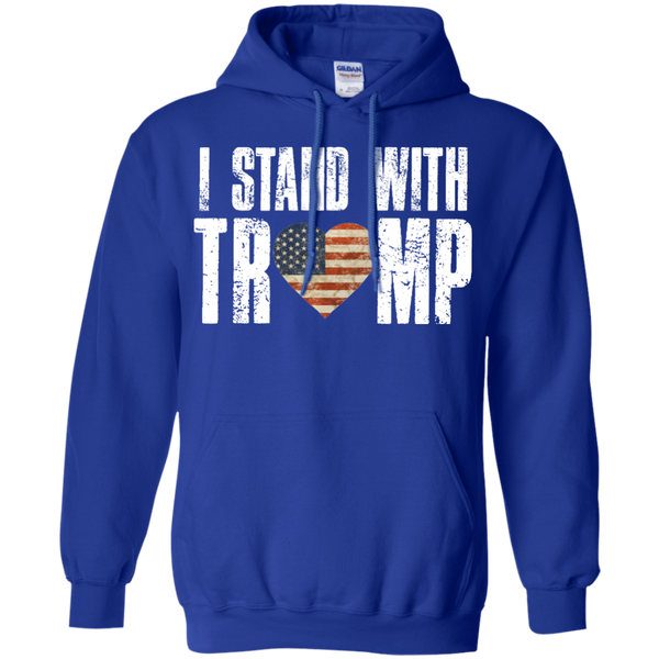 I Stand With Trump I Love Donald Trump Pullover Hoodie