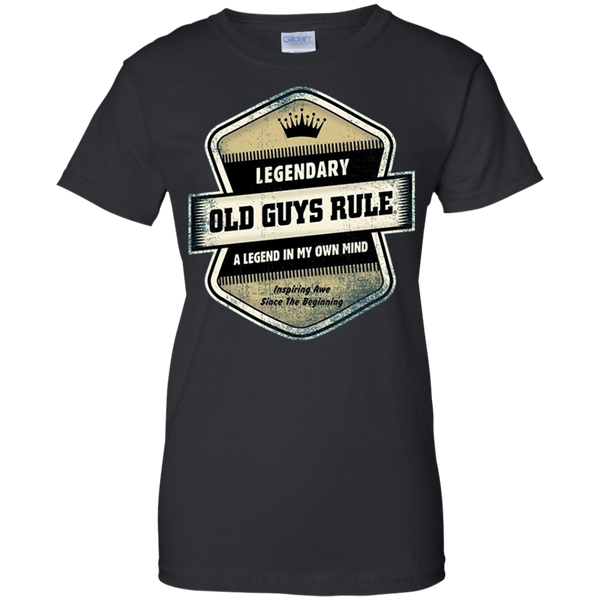 Guys Rule Men's Legendary Badge T-Shirt
