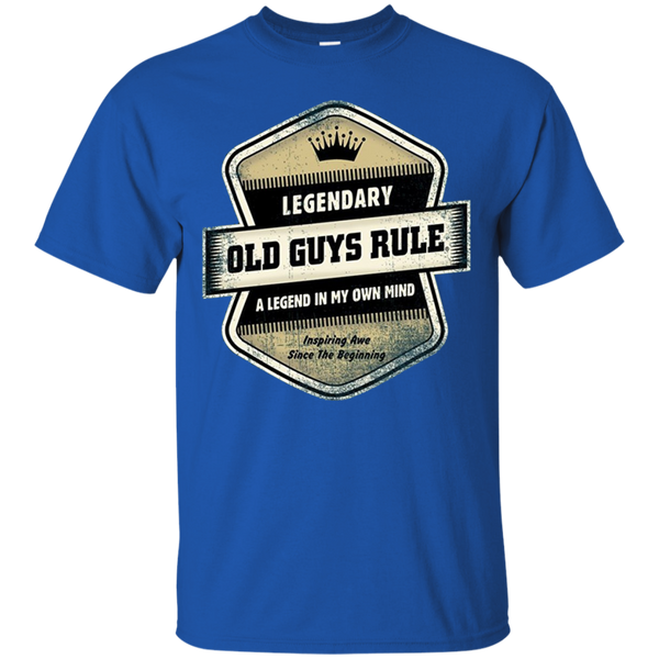 Guys Rule Men's Legendary Badge T-Shirt
