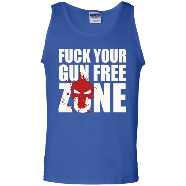 Discover Cool CSYBING Men's Fuck Your Gun Free Zone Tank Top