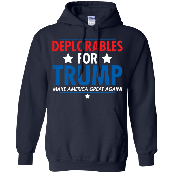 Deplorables ForTrump Make America Great Again Pullover Hoodie