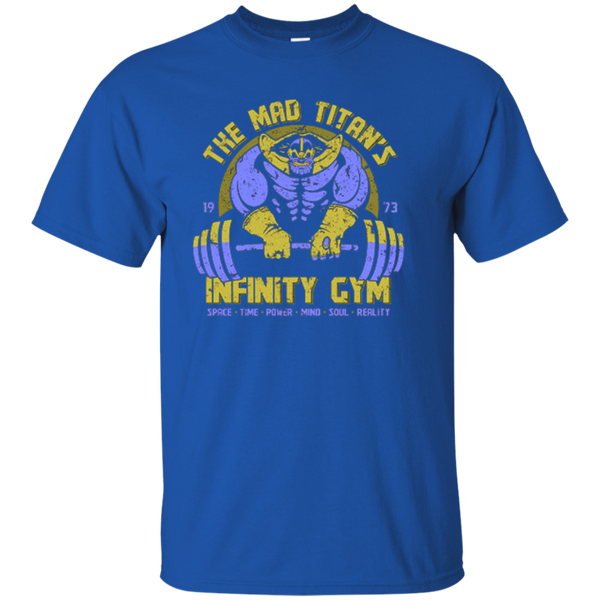 The Mad Titan's Infinity Gym Power Mind Soul Reality T-Shirt
