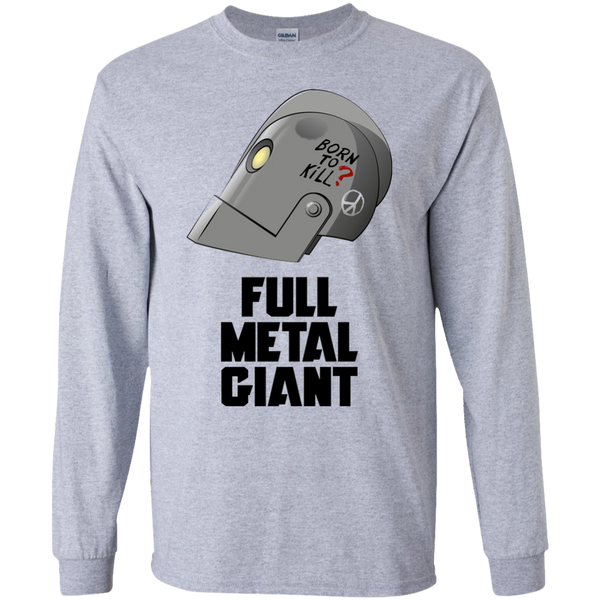 Born tokill Full Metal Giant Robot Long T-Shirt
