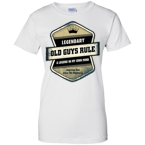 Guys Rule Men's Legendary Badge T-Shirt