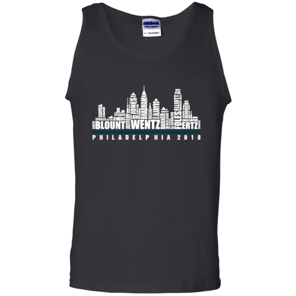 High quality CFanTstore 2018 Philadelphia Football Fly Eagles Fly City Skyline Cool Fan Tank Top