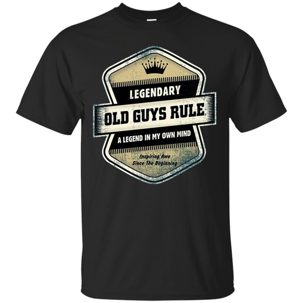 Guys Rule Men's Legendary Badge T-Shirt
