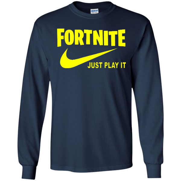 Fortnite Just Play It Long T-Shirt
