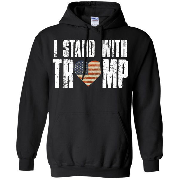 I Stand With Trump I Love Donald Trump Pullover Hoodie