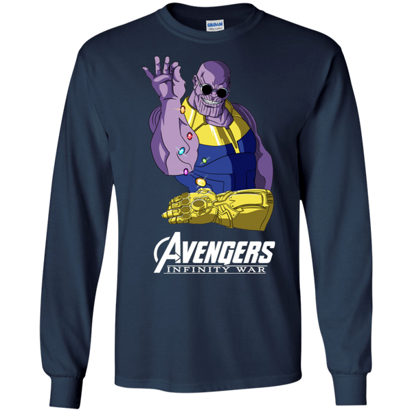 Thanos Avengers Infinity War Cotton Long Sleeves T-Shirt