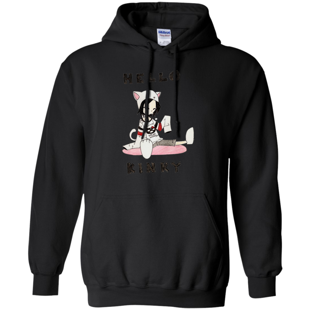 Helllo Kinky Art funny Pullover Hoodie