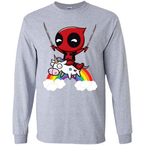Deadpool for men funny Long T-Shirt