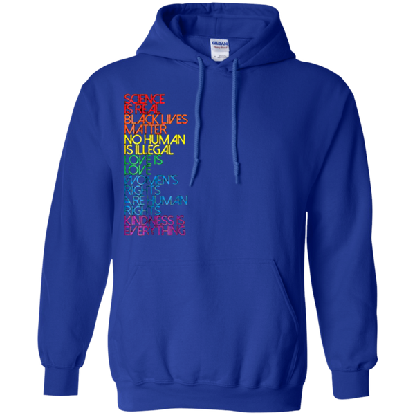 Science is Real Black Lives Matter Pullover Hoodie