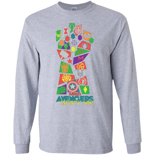 Infinity War Marvel Thanos Long T-Shirt