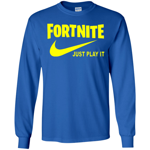 Fortnite Just Play It Long T-Shirt