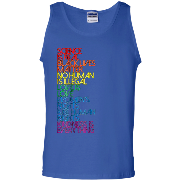 Science is Real Black Lives Matter Tank Top