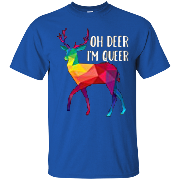 Oh Deer I'm Queer Funny T-Shirt