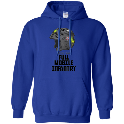 Born to kill head Johnny Rico Full Mobile Infantry Pullover Hoodie