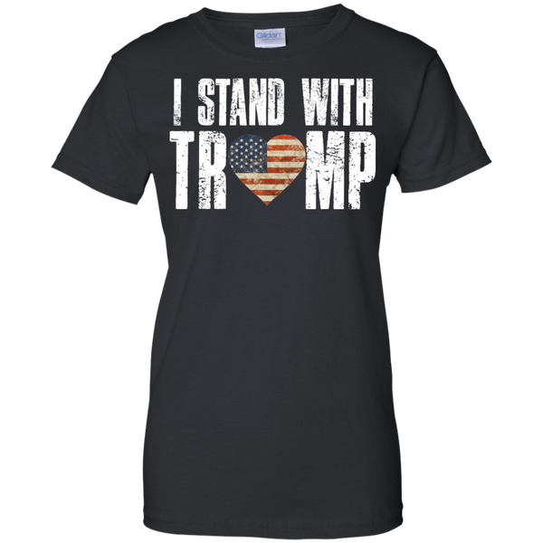 I Stand With Trump I Love Donald Trump T-Shirt