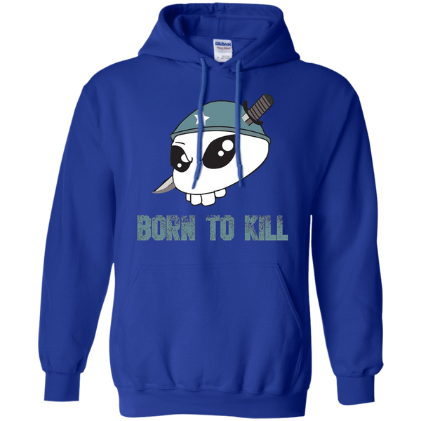 Born to kill head Funny Art Star Pullover Hoodie