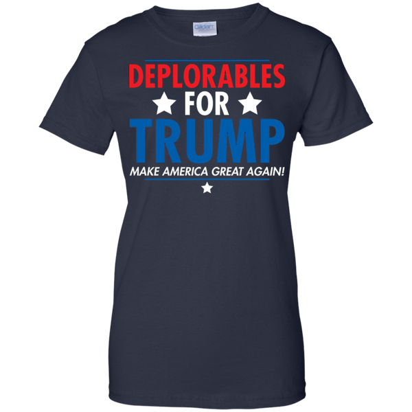 Deplorables ForTrump Make America Great Again T-Shirt