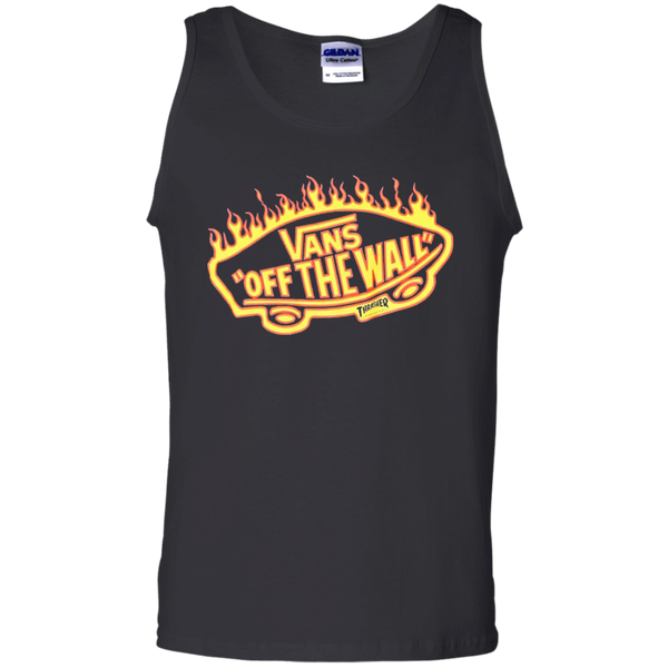CHigh quality CVans X Thrasher Pocket T-Shirt (Black)-Large Tank Top
