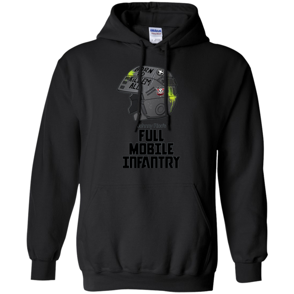 Born to kill head Johnny Rico Full Mobile Infantry Pullover Hoodie