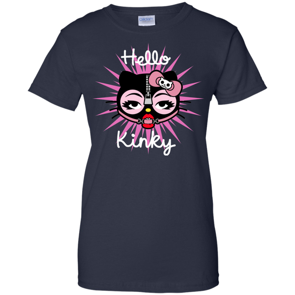 Hello Kinky Black Funny T-Shirt