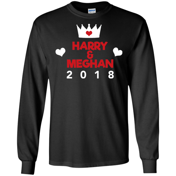 Harry and Meghan May 19 2018 - British Royal Wedding Shirt  Long T-Shirt