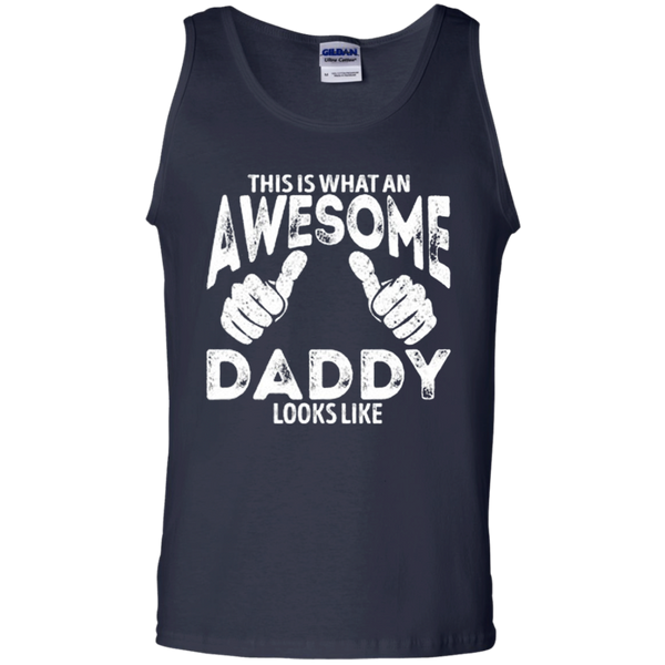 This is What an AWESOME DADDAY Look Like Gift for Dad Farther day Tank Top