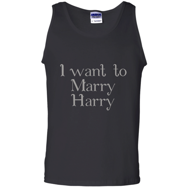 Cover your body with amazing Royal Wedding 2018 Funny Shirt I Want to Marry Harry Tank Top