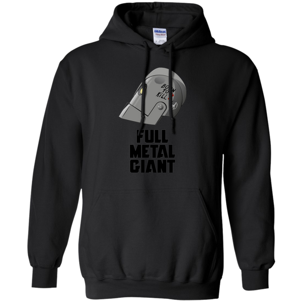 Born tokill Full Metal Giant Robot Pullover Hoodie