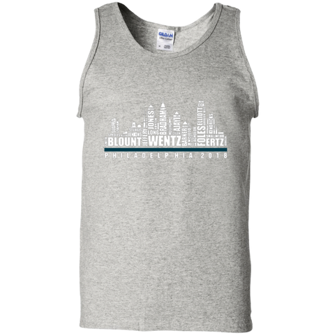High quality CFanTstore 2018 Philadelphia Football Fly Eagles Fly City Skyline Cool Fan Tank Top