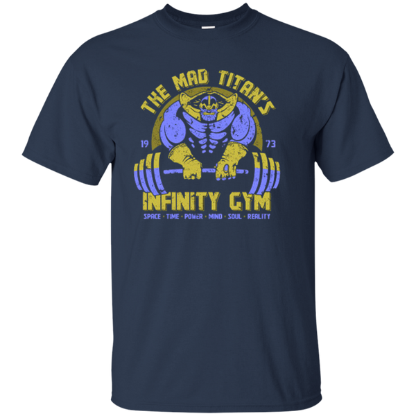 The Mad Titan's Infinity Gym Power Mind Soul Reality T-Shirt