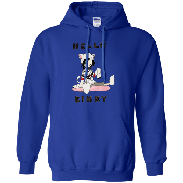 Helllo Kinky Art funny Pullover Hoodie