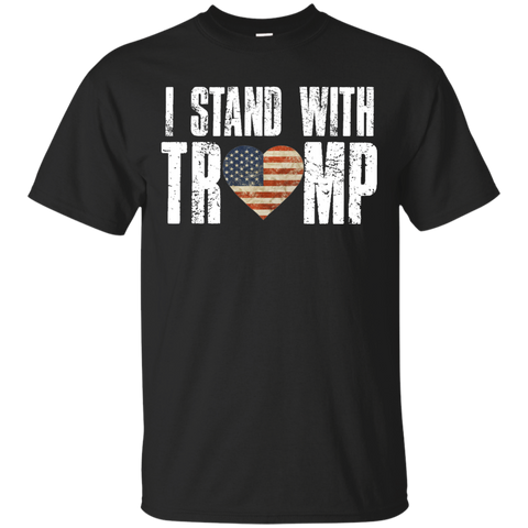I Stand With Trump I Love Donald Trump T-Shirt