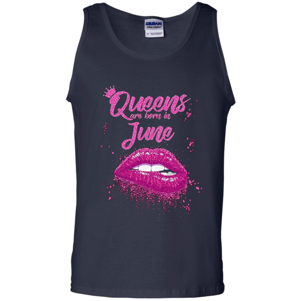 CCover your body with amazing CQueens Are Born In June Birthday T-Shirt for Black Women Tank Top