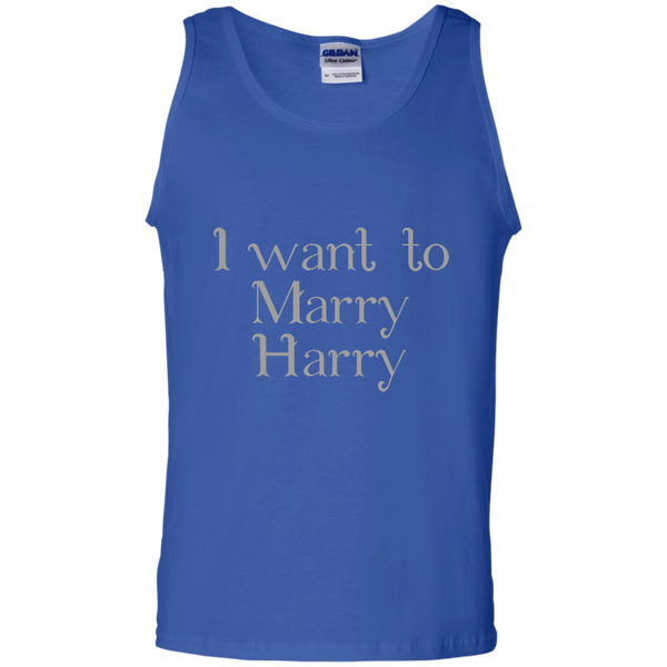 Cover your body with amazing Royal Wedding 2018 Funny Shirt I Want to Marry Harry Tank Top