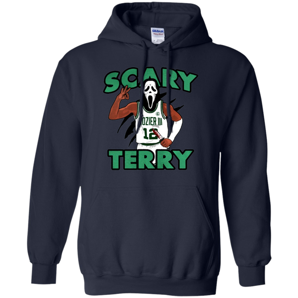 Scary Terry With Knife Gift for Fun Pullover Hoodie